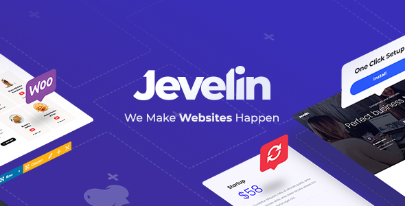 Jevelin | Multi-Purpose Responsive WordPress AMP Theme icon