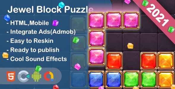 Jewel Block Puzzle (Html5 + Construct 3 +Mobile) icon