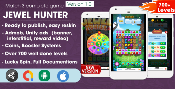 Jewel Hunter - Unity Complete Project icon