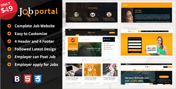 Job Portal Platform A complete Job portal website icon