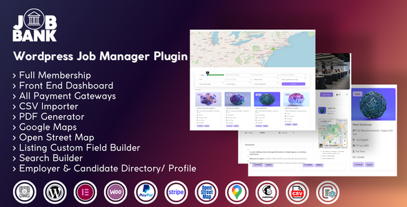 JobBank - WordPress Job manager plugin icon
