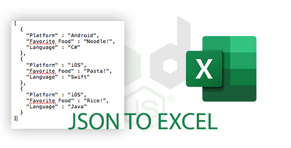 Jsonex - Convert JSON to Excel icon