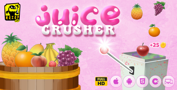 Juice Crusher - Fun Game (Construct) icon
