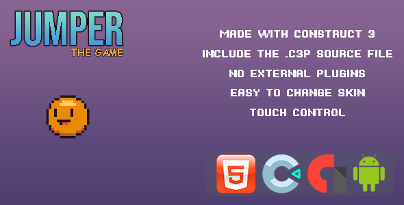 Jumper the Game - Template for Construct 3 icon