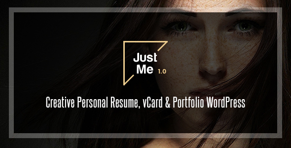 Just Me | Creative Portfolio WordPress Theme icon
