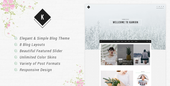 Kamion - Responsive WordPress Blog Theme icon