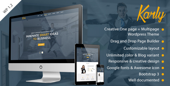 Karly - Creative WordPress Theme icon