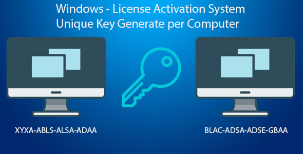 Key Generator - Per Computer License Activation System icon