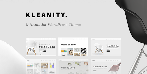 Kleanity - Minimalist WordPress Theme / Creative Portfolio icon