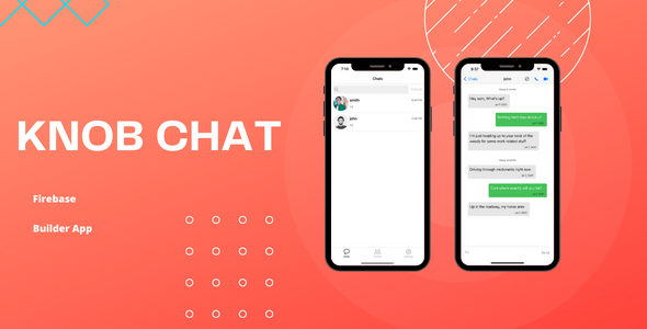 Knob Chat App with Builder - iOS icon