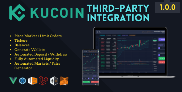 KuCoin Third-party Provider For Bicrypto - Market/Limit Orders, Fully Automated Liquidity icon
