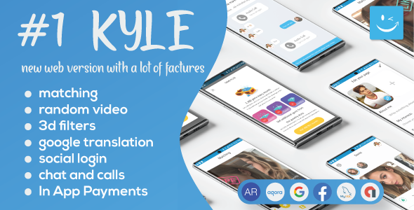 Kyle Pro - Premium Random Video & Dating and Matching (PHP & MySql) icon