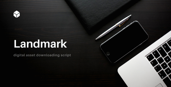 Landmark – Digital Asset Downloading Script icon