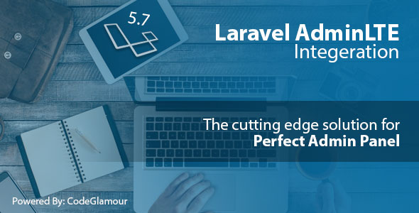 Laravel AdminLTE Integration + User CRUD icon
