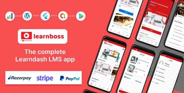 LearnBoss - Learndash LMS Flutter app    
