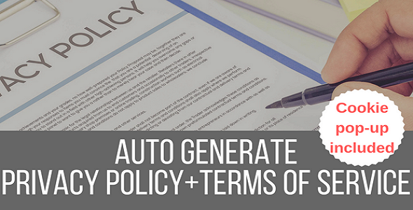 Legalize - Privacy Policy / Terms of Service Generator and EU Cookie Law Popup Plugin for WordPress icon