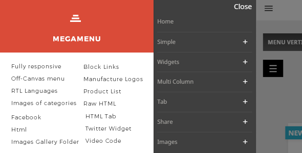 Leo Megamenu Prestashop Module icon