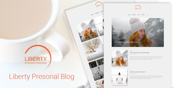 Liberty - A Clean Personal WordPress Blog Theme icon