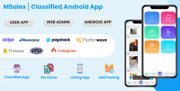 Listing | Directory | Classified Ads| Olx | Job posting |Buy and Sell | Marketplace | Automotive app
