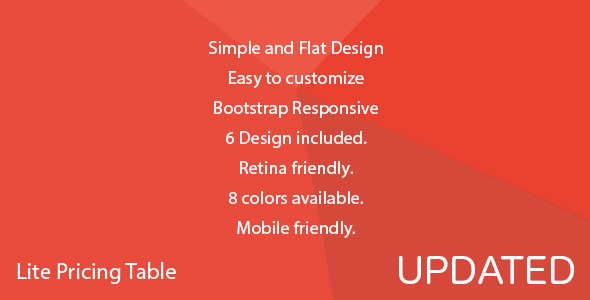 Lite Pricing Table icon