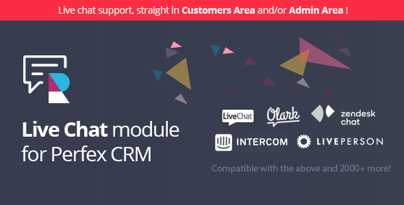 Live Chat module for Perfex CRM icon