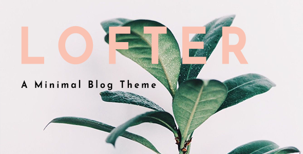 Lofter - Minimalist Blog icon
