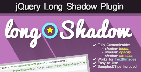 Long Shadow jQuery Plugin icon