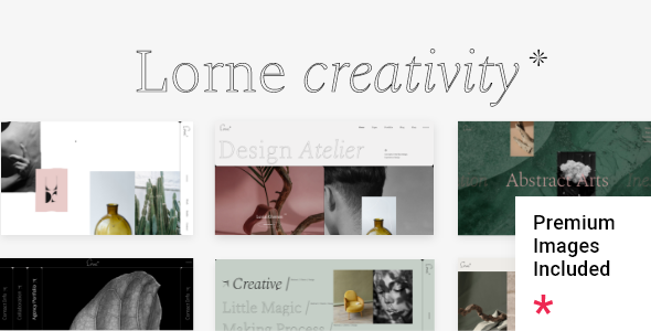 Lorne - Creative Portfolio Theme icon