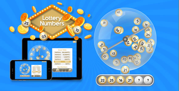 Lottery Numbers - HTML5 Game icon