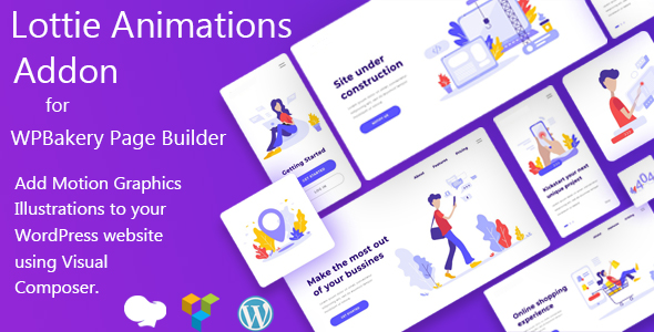 Lottie Animations Addon for WPBakery Page Builder icon