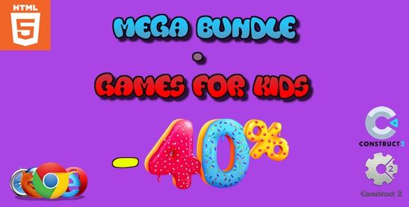 MEGA BUNDLE - GAMES FOR KIDS - HTML5 icon