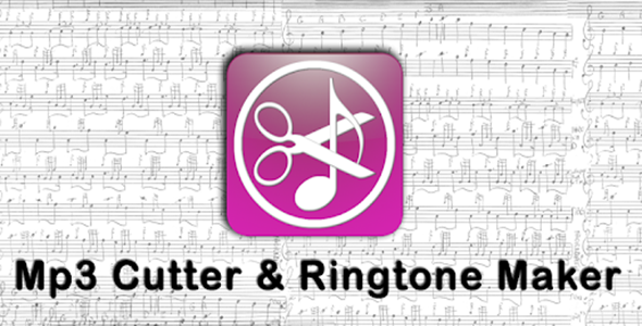 MP3 Cutter and Ringtone Maker - Android App + Admob + Facebook Integration icon
