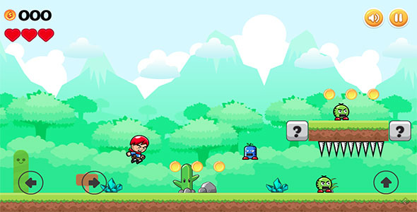 Mad Boy Adventures - HTML5 2D Side Scroller Game icon