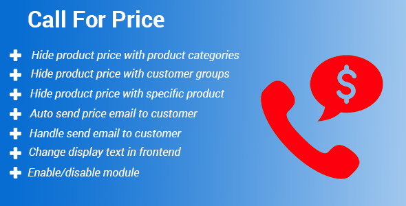 Magento 2 Call For Price icon