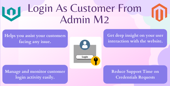 Magento 2 Login As Customer From Admin By Webiators icon