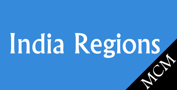 Magento Indian Regions icon