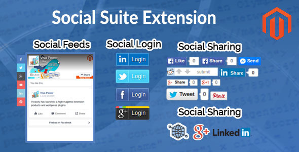 Magento Social Suite Extension icon