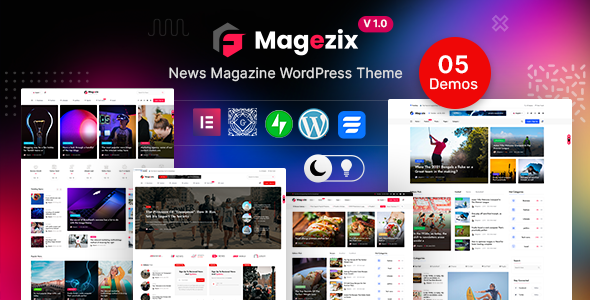 Magezix - Newspaper & Magazine WordPress Theme icon
