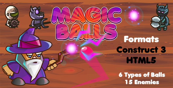 Magic Balls Game (Construct 3 | C3P | HTML5) Endless Game icon