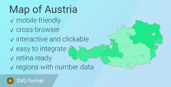 Map of Austria icon