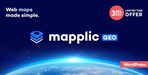 Mapplic GEO - Interactive Map Builder for WordPress icon