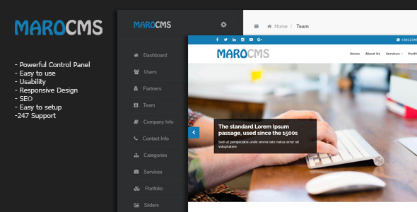 MaroCMS - Business CMS icon
