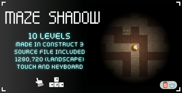 Maze Shadow - HTML5 Casual game icon