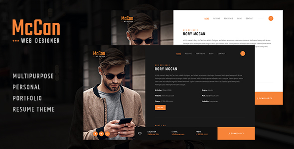 McCan - Portfolio WordPress Theme icon