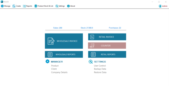 Medical Store GST Billing, Accounting and Inventory Wholesale and Retail | Full Source Code icon