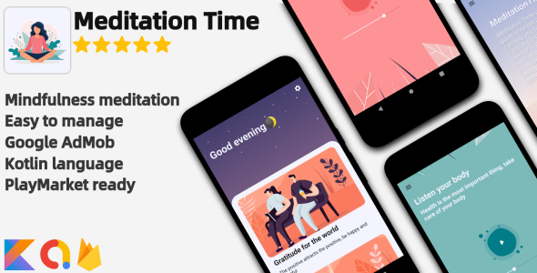 Meditation Time - Full Android Application icon