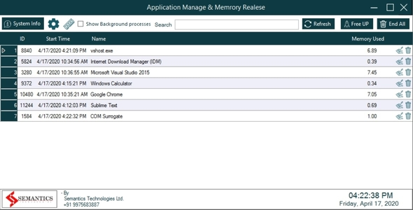 Memory Cleaner Software | Full Source Code icon