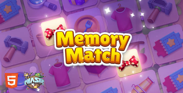 Memory Match - HTML5 Game (Phaser 3) icon