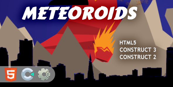 Meteoroids HTML5 Construct 2/3 Game icon