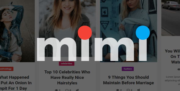 Mimi | Viral Blog Magazine with Frontend Submission icon